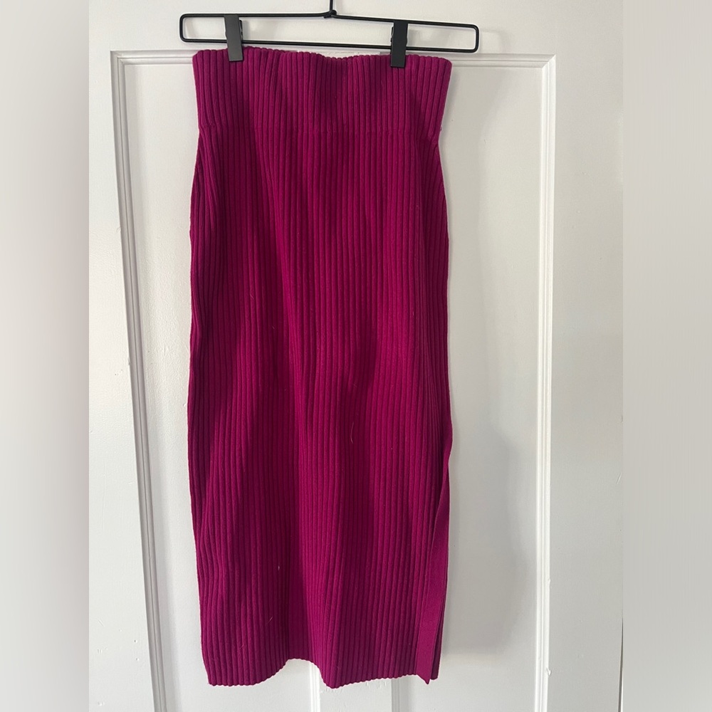 Express midi sweater skirt